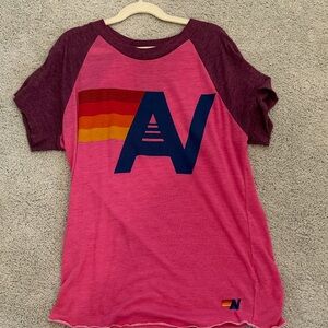 Pink Aviator Nation Top